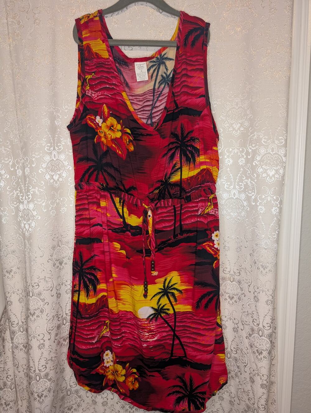 Sunset Hawaiian dress